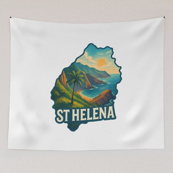 Item preview, St Helena Island – South Atlantic Volcanic Coast designed and sold by Aryabek.