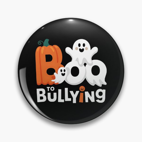 Item preview, Boo to Bullying Halloween Unity Day - It's the perfect gift for anti-bullying advocates and Halloween lovers. designed and sold by ZyziowskyArt.