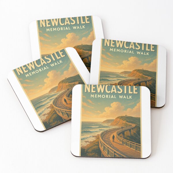 Item preview, Newcastle Memorial Walk – Coastal Path in New South Wales designed and sold by Aryabek.