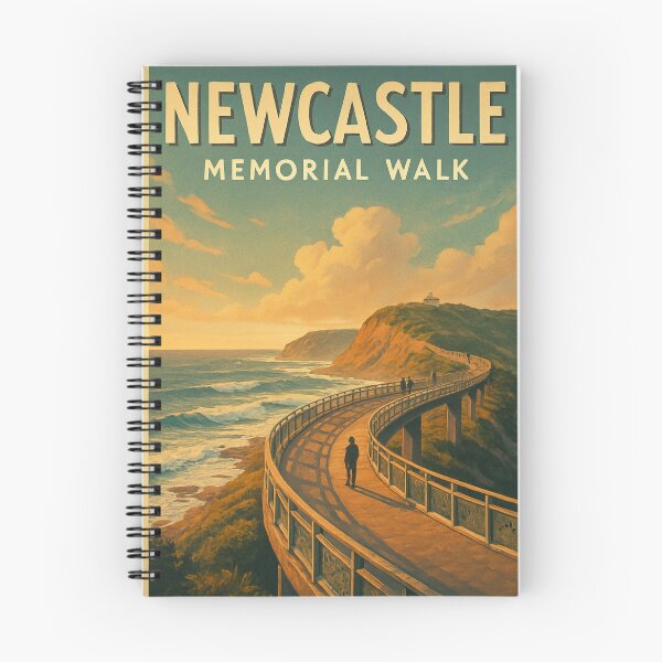 Item preview, Newcastle Memorial Walk – Coastal Path in New South Wales designed and sold by Aryabek.