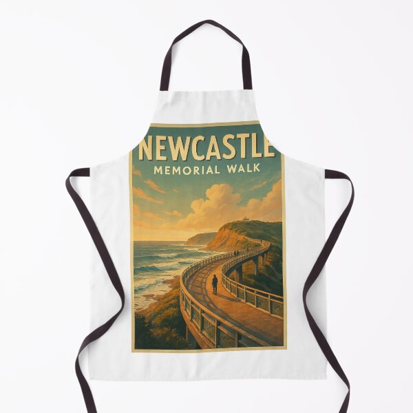 Item preview, Newcastle Memorial Walk – Coastal Path in New South Wales designed and sold by Aryabek.