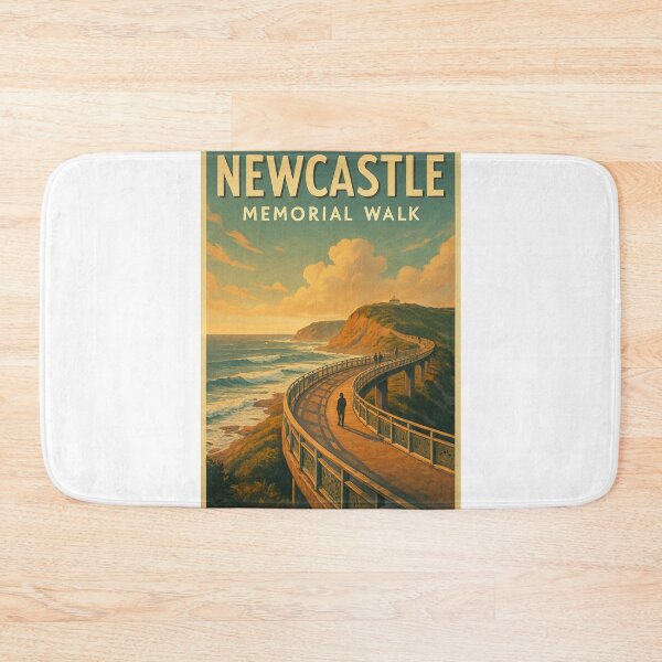 Item preview, Newcastle Memorial Walk – Coastal Path in New South Wales designed and sold by Aryabek.