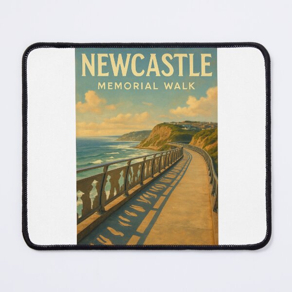 Item preview, Newcastle Memorial Walk – Ocean Promenade Facing Glenrock designed and sold by Aryabek.