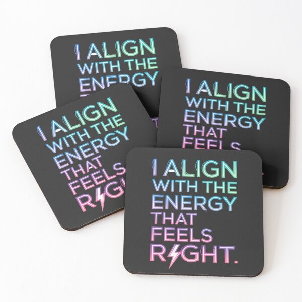 Item preview, I align with the energy that feels right. designed and sold by 123ks.