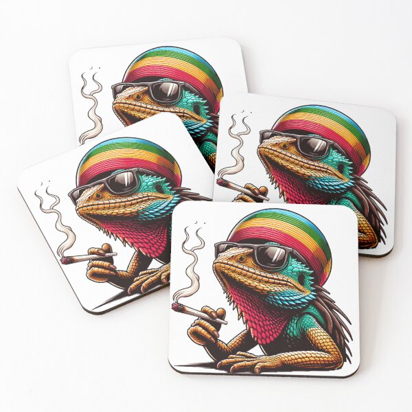 Item preview, Smoking Lizard Meme  designed and sold by JakeT84.