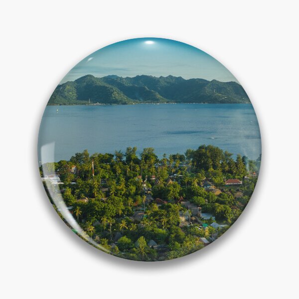 Item preview, South Gili Air View Towards Lombok in Afternoon Light designed and sold by mattryanphoto.