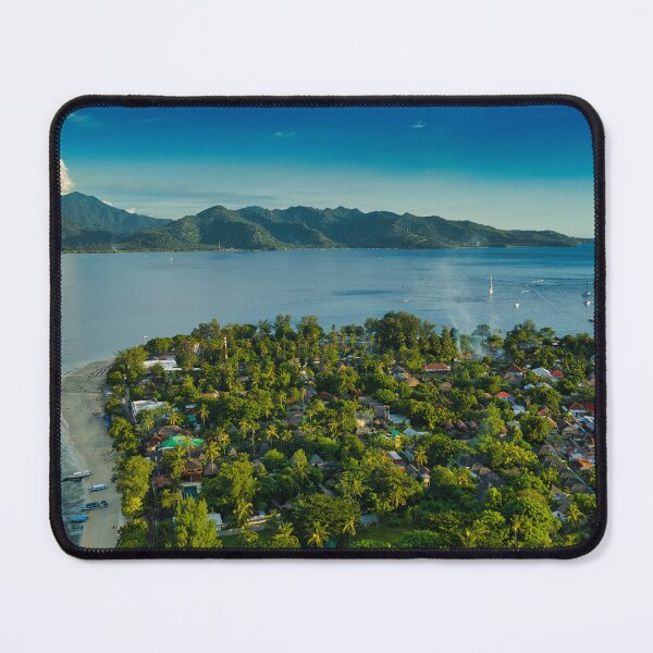 Item preview, South Gili Air View Towards Lombok in Afternoon Light designed and sold by mattryanphoto.