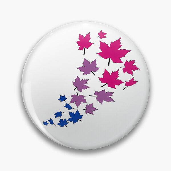 Item preview, Bisexual Fall Leaves | Bi Pride Autumn Design designed and sold by Travelslightly.