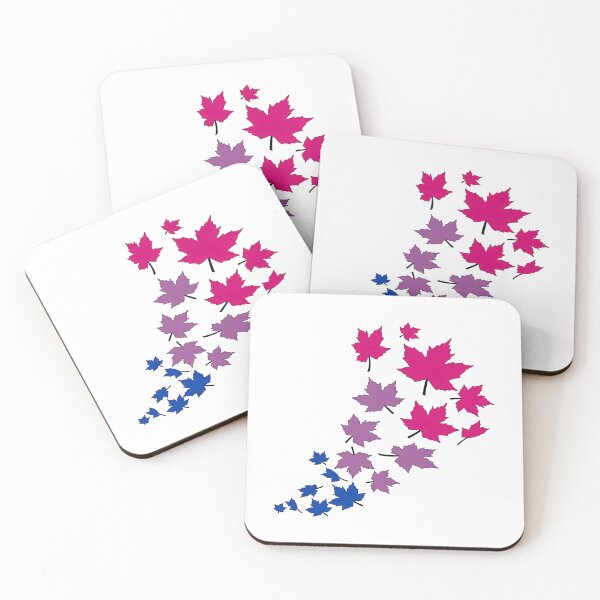 Item preview, Bisexual Fall Leaves | Bi Pride Autumn Design designed and sold by Travelslightly.
