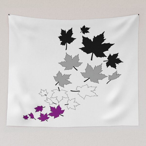 Item preview, Asexual Fall Leaves | Ace Pride Autumn Design designed and sold by Travelslightly.