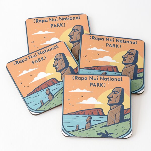 Item preview, RAPA NUI NATIONAL PARK designed and sold by likbatonboot.