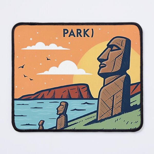Item preview, RAPA NUI NATIONAL PARK designed and sold by likbatonboot.