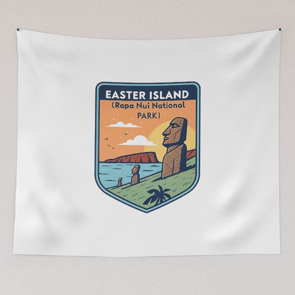 Item preview, RAPA NUI NATIONAL PARK designed and sold by likbatonboot.