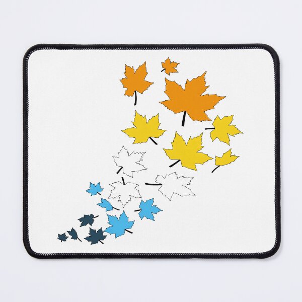 Item preview, AroAce Fall Leaves | AroAce Pride Autumn Design designed and sold by Travelslightly.