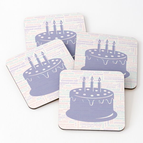 Item preview, Bakery Word Cloud and Lila Cake designed and sold by Shape & Words.