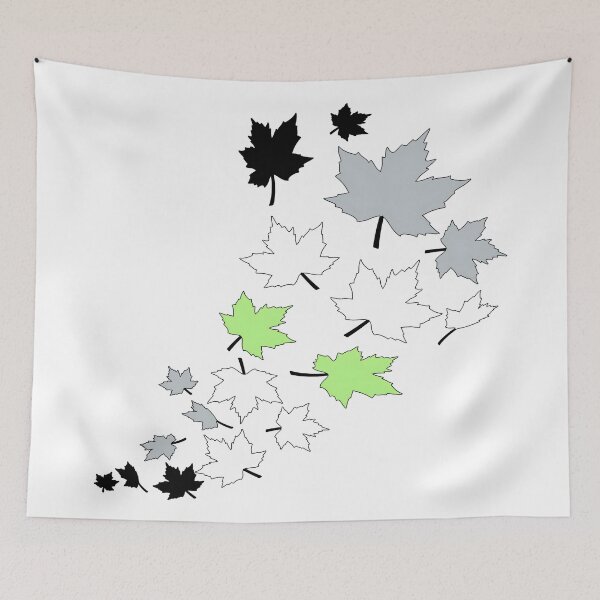 Item preview, Agender Fall Leaves | Agender Pride Autumn Design designed and sold by Travelslightly.