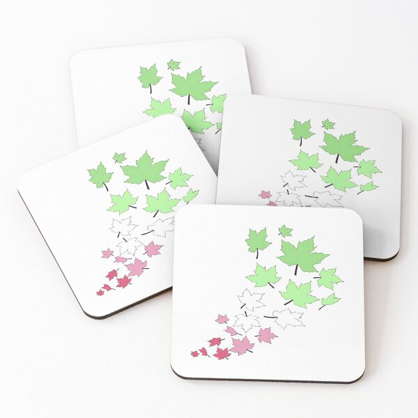 Item preview, Abrosexual Fall Leaves | Abrosexual Pride Autumn Design designed and sold by Travelslightly.