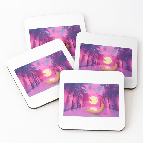Item preview, Banana Moon – Surreal Celestial Illustration designed and sold by GoxyVision.