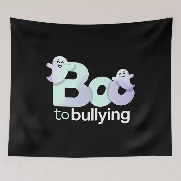 Item preview, Boo to Bullying Halloween Unity Day - It's the perfect gift for anti-bullying advocates and Halloween lovers. designed and sold by ZyziowskyArt.