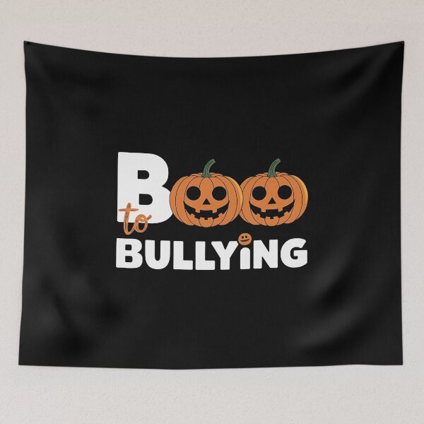Item preview, Boo to Bullying Halloween Unity Day - It's the perfect gift for anti-bullying advocates and Halloween lovers. designed and sold by ZyziowskyArt.