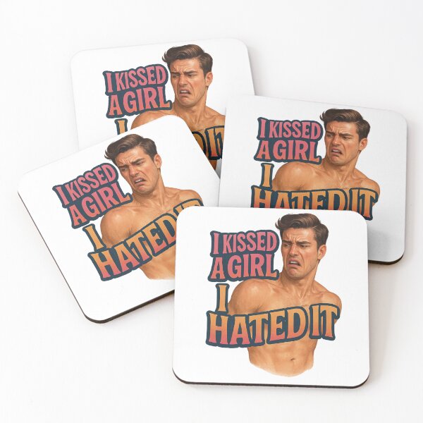 Item preview, I Kissed a Girl I Hated It – Gay Coming Out Humor designed and sold by Aryabek.