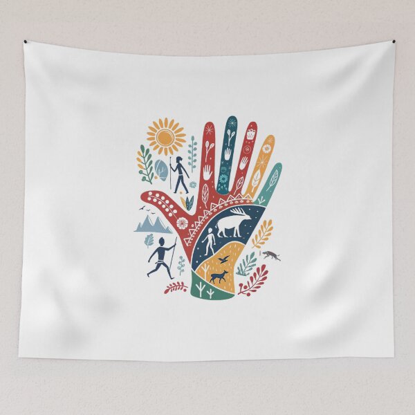 Item preview, CUEVA DE LAS MANOS designed and sold by likbatonboot.