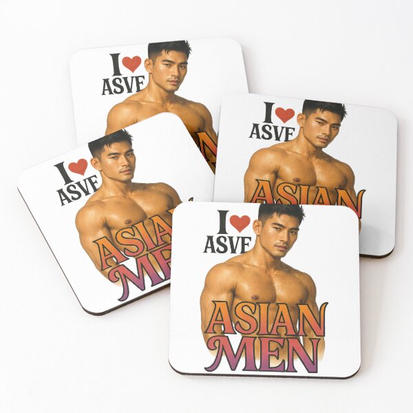 Item preview, I Love Asian Men – Gay Attraction Bold Statement designed and sold by Aryabek.