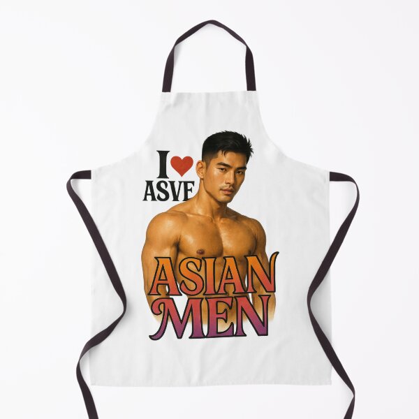 Item preview, I Love Asian Men – Gay Attraction Bold Statement designed and sold by Aryabek.
