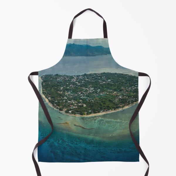 Item preview, Gili Air North View at Dusk with Lombok in Background designed and sold by mattryanphoto.