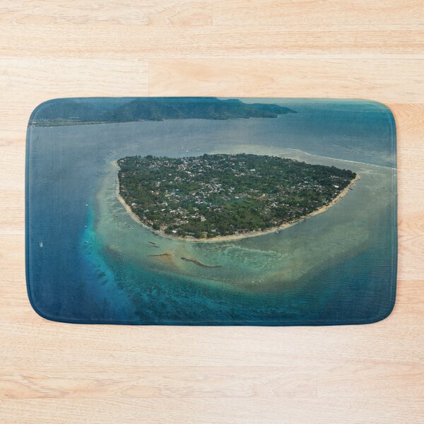 Item preview, Gili Air North View at Dusk with Lombok in Background designed and sold by mattryanphoto.