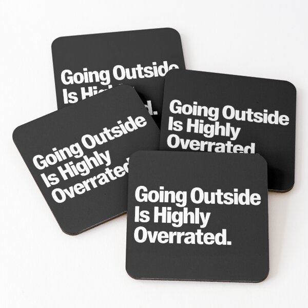 Item preview, Going Outside Is Highly Overrated  designed and sold by Hairball-Pets.