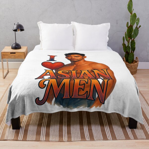 Item preview, I Love Asian Men – Queer Pride and Attraction Affirmation designed and sold by Aryabek.
