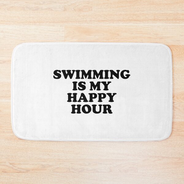 Item preview, Swimming Is My Happy Hour  designed and sold by Inspirationmotivation.