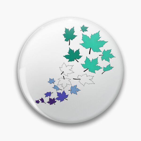 Item preview, Gay MLM Fall Leaves | MLM Pride Autumn Design designed and sold by Travelslightly.