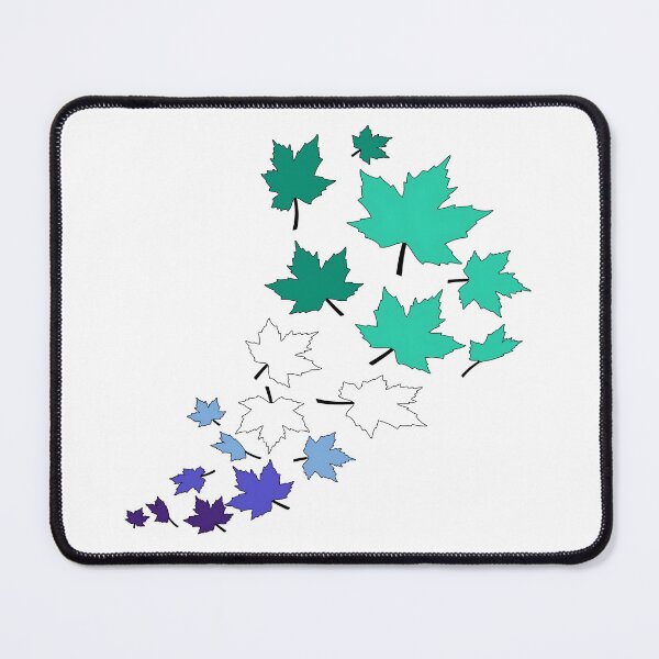 Item preview, Gay MLM Fall Leaves | MLM Pride Autumn Design designed and sold by Travelslightly.