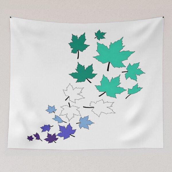 Item preview, Gay MLM Fall Leaves | MLM Pride Autumn Design designed and sold by Travelslightly.