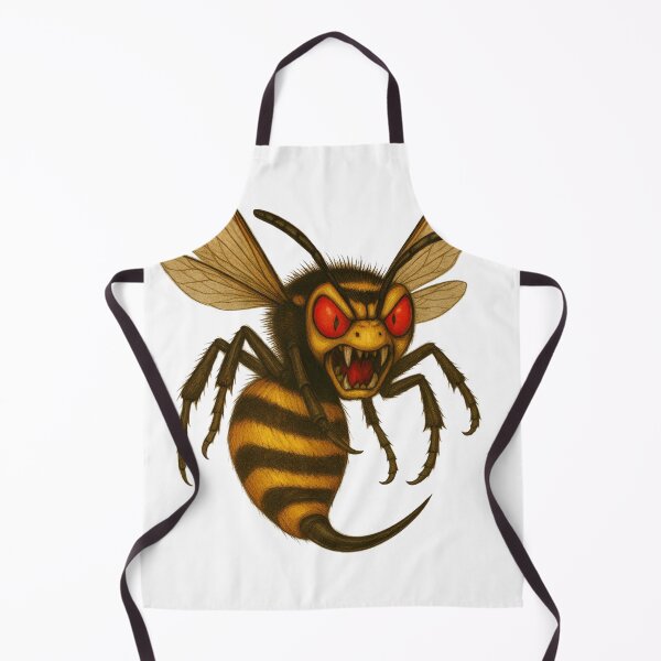 Item preview, Angry Killer Wasp – Fierce Insect Art designed and sold by SlomianyPisarz.