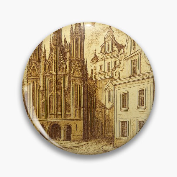 Item preview, Vilnius Lithuania St. Anne's Church designed and sold by M4nulas.
