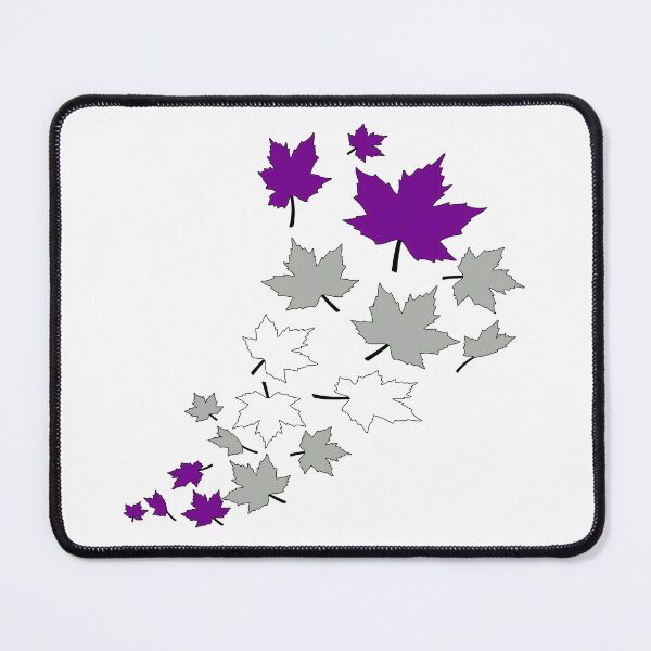 Item preview, Greysexual Fall Leaves | Graysexual Pride Autumn Design designed and sold by Travelslightly.