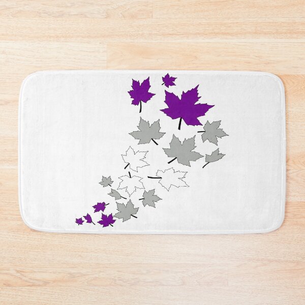 Item preview, Greysexual Fall Leaves | Graysexual Pride Autumn Design designed and sold by Travelslightly.