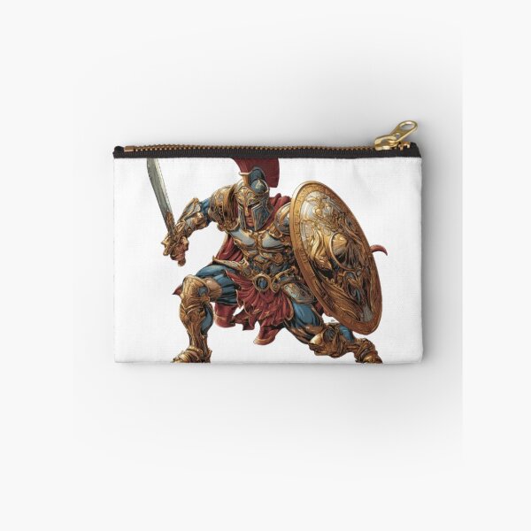 Item preview, Epic Roman Gladiator Warrior with Sword and Shield designed and sold by AlexLineArt.