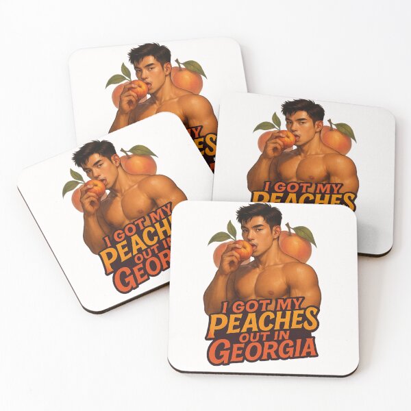 Item preview, I Got My Peaches Out in Georgia – Queer Southern Charm designed and sold by Places On Earth.