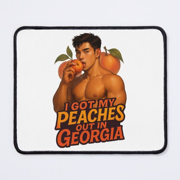 Item preview, I Got My Peaches Out in Georgia – Queer Southern Charm designed and sold by Places On Earth.