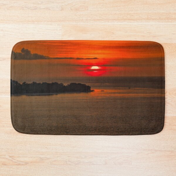 Item preview, Sunset Over Gili Meno Viewed from Gili Air designed and sold by mattryanphoto.