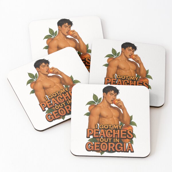 Item preview, I Got My Peaches Out in Georgia – Gay Asian designed and sold by Places On Earth.