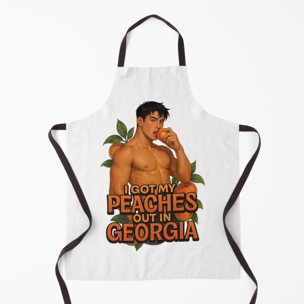 Item preview, I Got My Peaches Out in Georgia – Gay Asian designed and sold by Places On Earth.