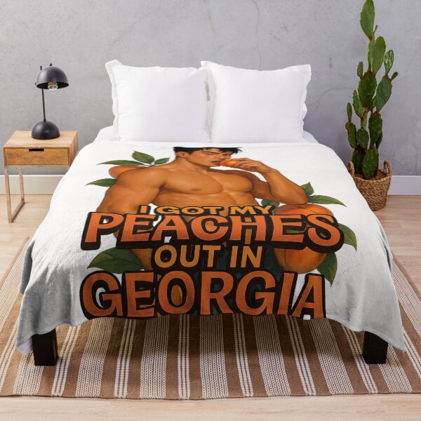 Item preview, I Got My Peaches Out in Georgia – Gay Asian designed and sold by Places On Earth.