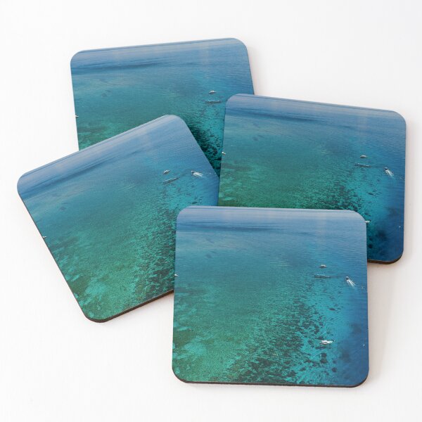 Item preview, Drone View of Reef at Turtle Point, Gili Air designed and sold by mattryanphoto.