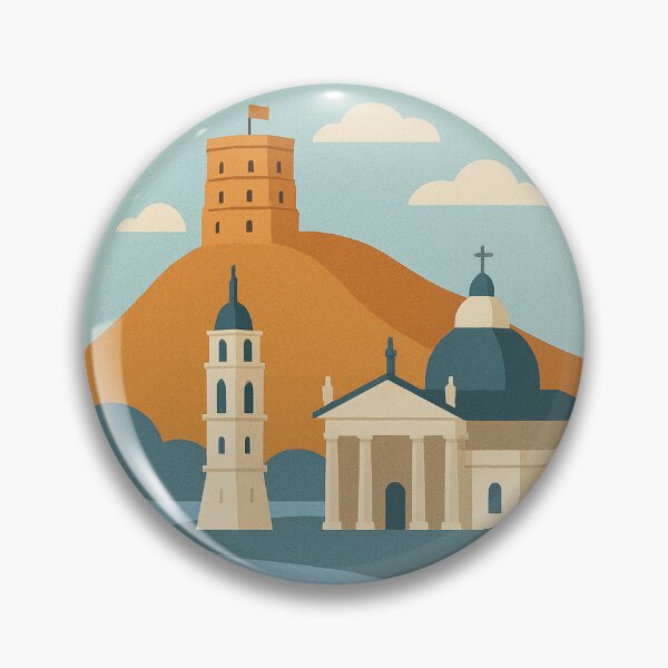 Item preview, Vilnius Lithuania Gediminas Tower designed and sold by M4nulas.