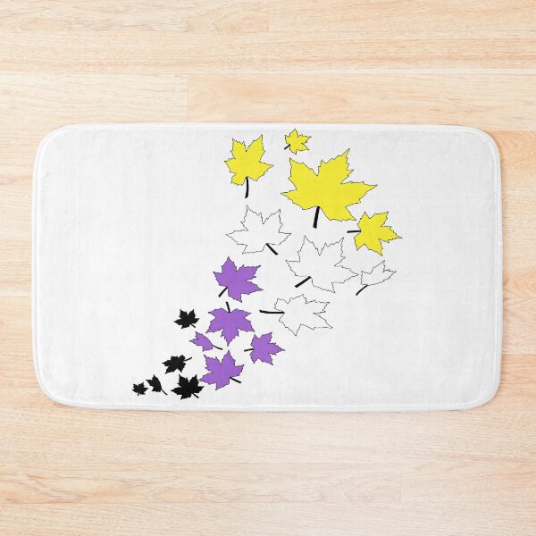 Item preview, Nonbinary Fall Leaves | Enby Pride Autumn Design designed and sold by Travelslightly.